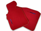 Red Floor Mats For BMW X3 Series G01 With M Package - AutoWin