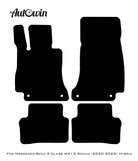 Beige Floor Mats For Mercedes Benz E-Class W213 Sedan (2020-2023) Hybrid | Limited Edition - AutoWin