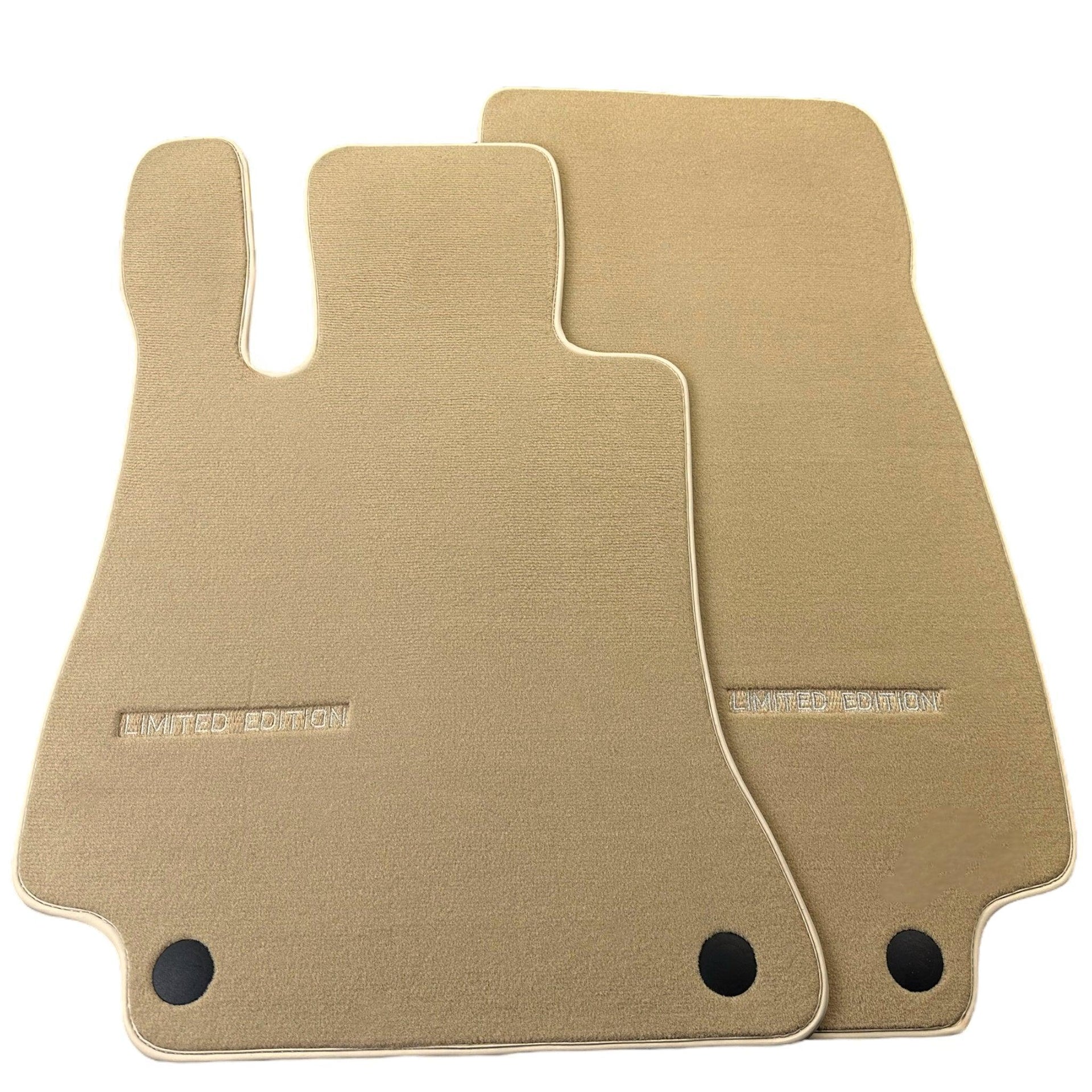 Beige Floor Mats For Mercedes Benz EQE-Class V295 (2022-2023) | Limited Edition - AutoWin