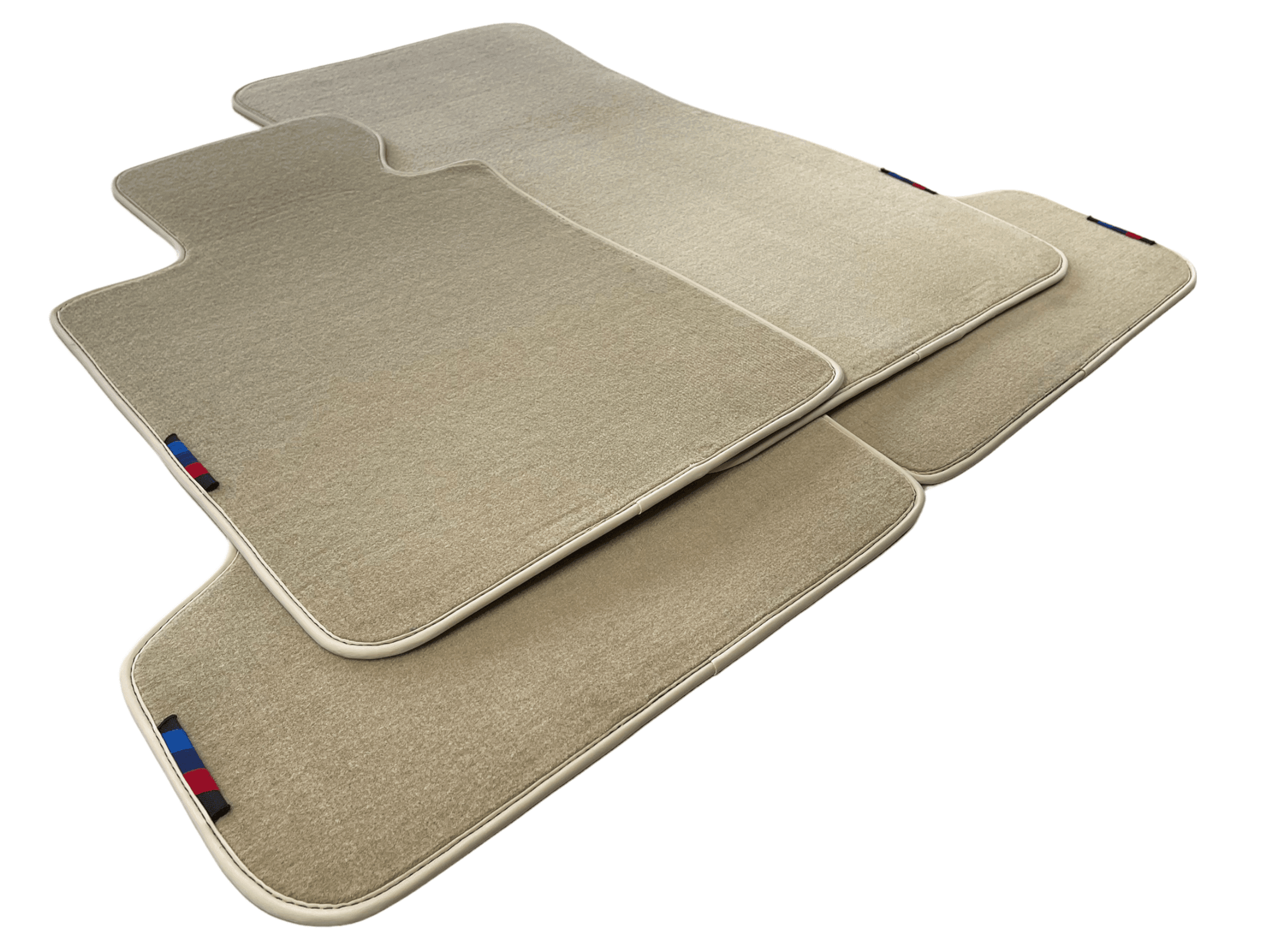 Beige Mats For BMW 8 Series G15 2-door Coupe With M Package - AutoWin