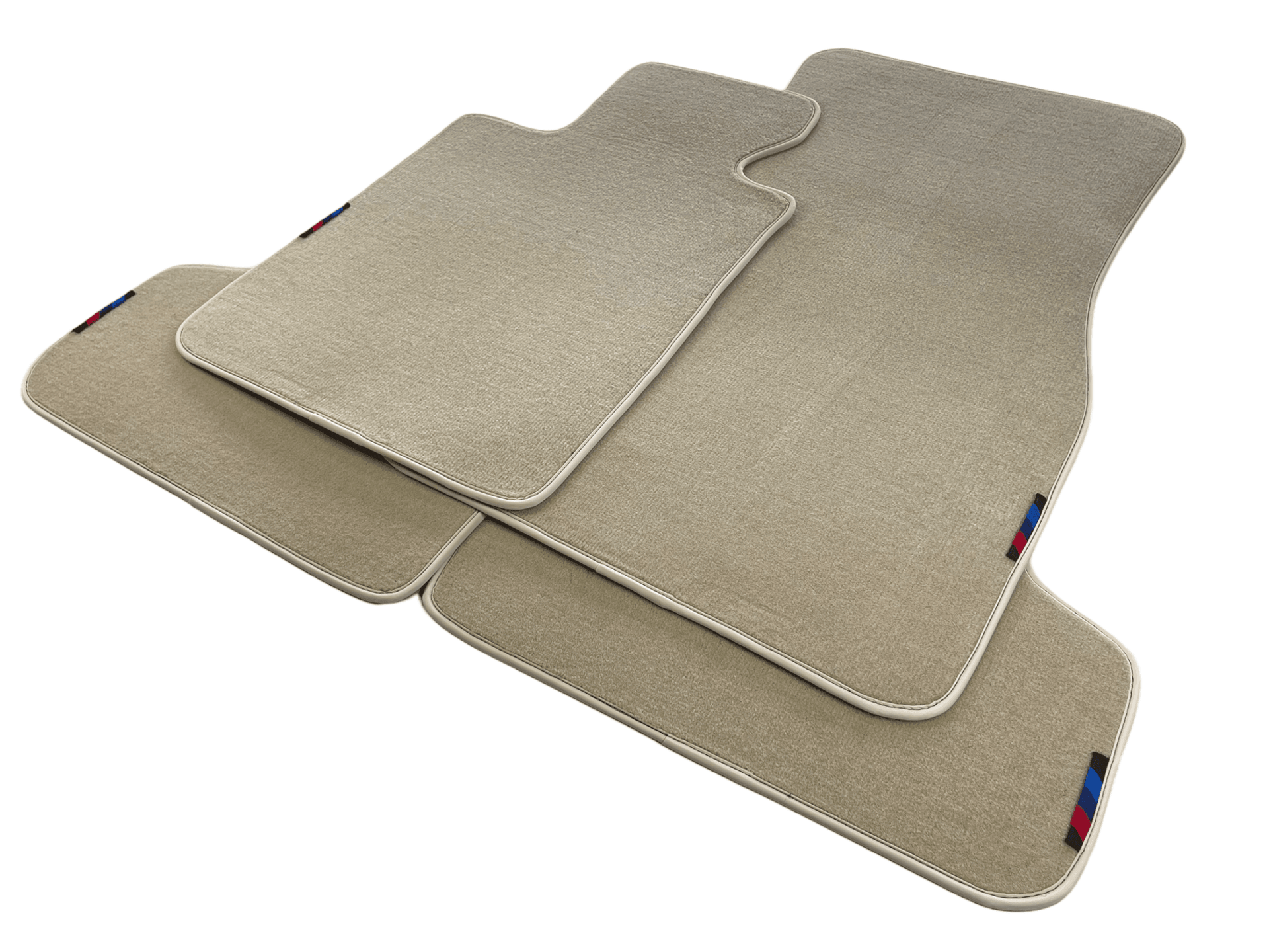 Beige Mats For BMW M2 G87 With M Package - AutoWin