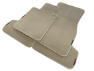 Beige Mats For BMW M8 F93 4-door Gran Coupe With M Package - AutoWin