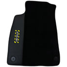 Black Floor Mats for Audi A8 D3 (2002-2010) | Fighter Jet Edition - AutoWin