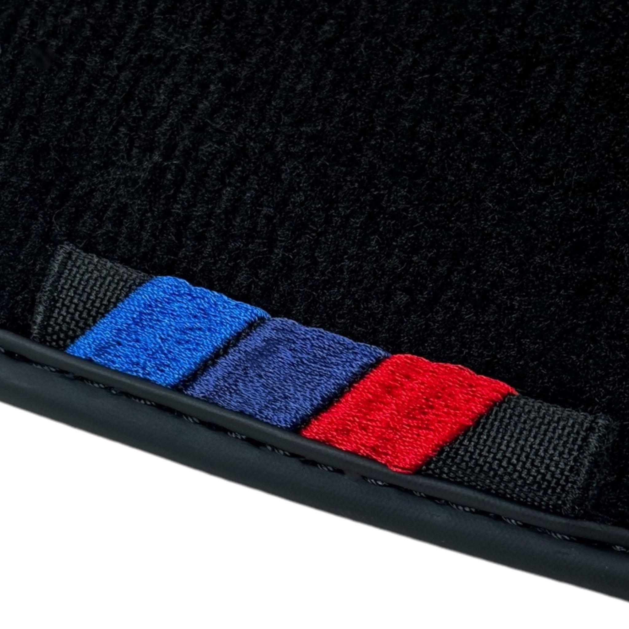 Black Floor Mats For BMW 3 Series F30 | Black Trim - AutoWin