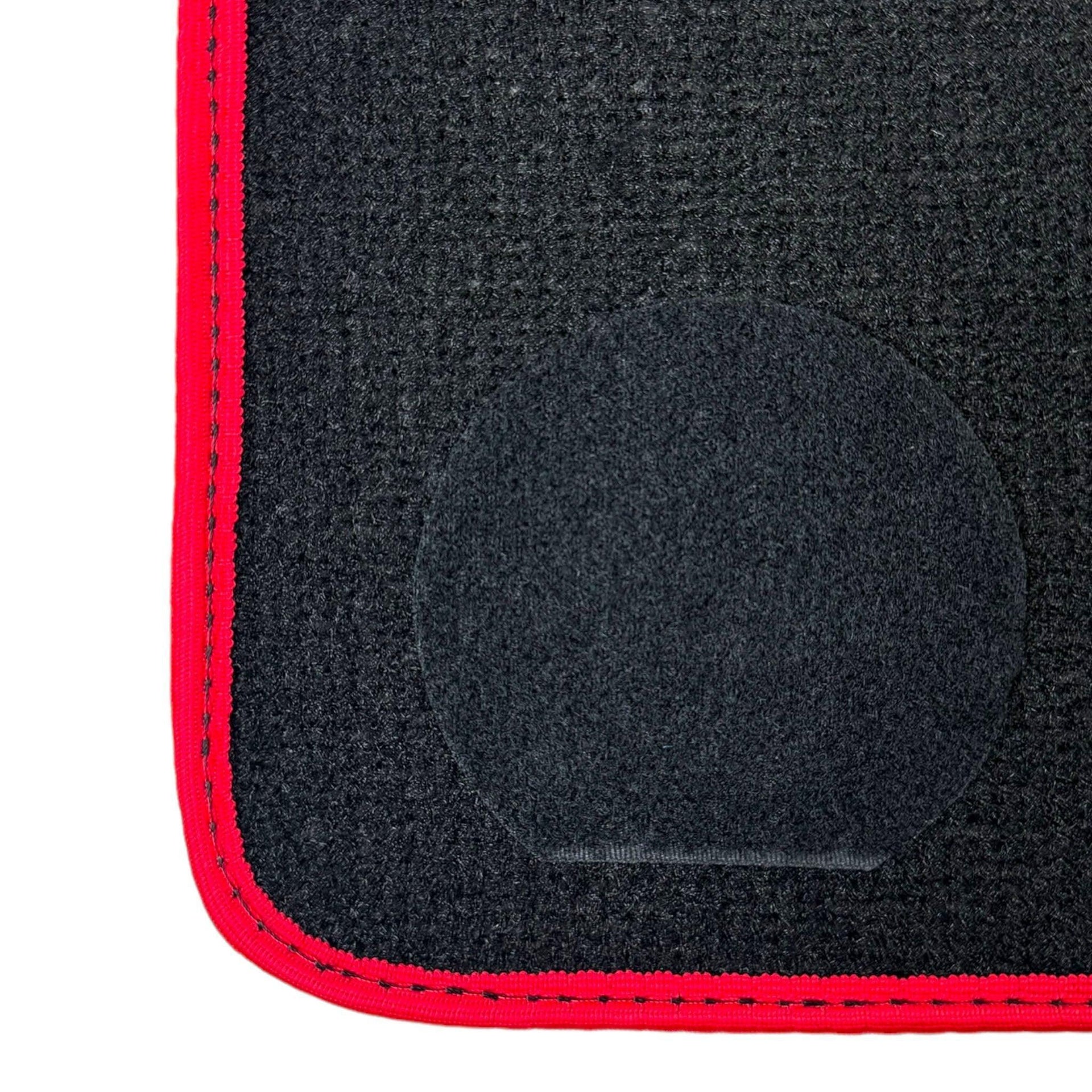 Black Floor Mats For BMW M4 Series F83 | Red Trim AutoWin Brand - AutoWin