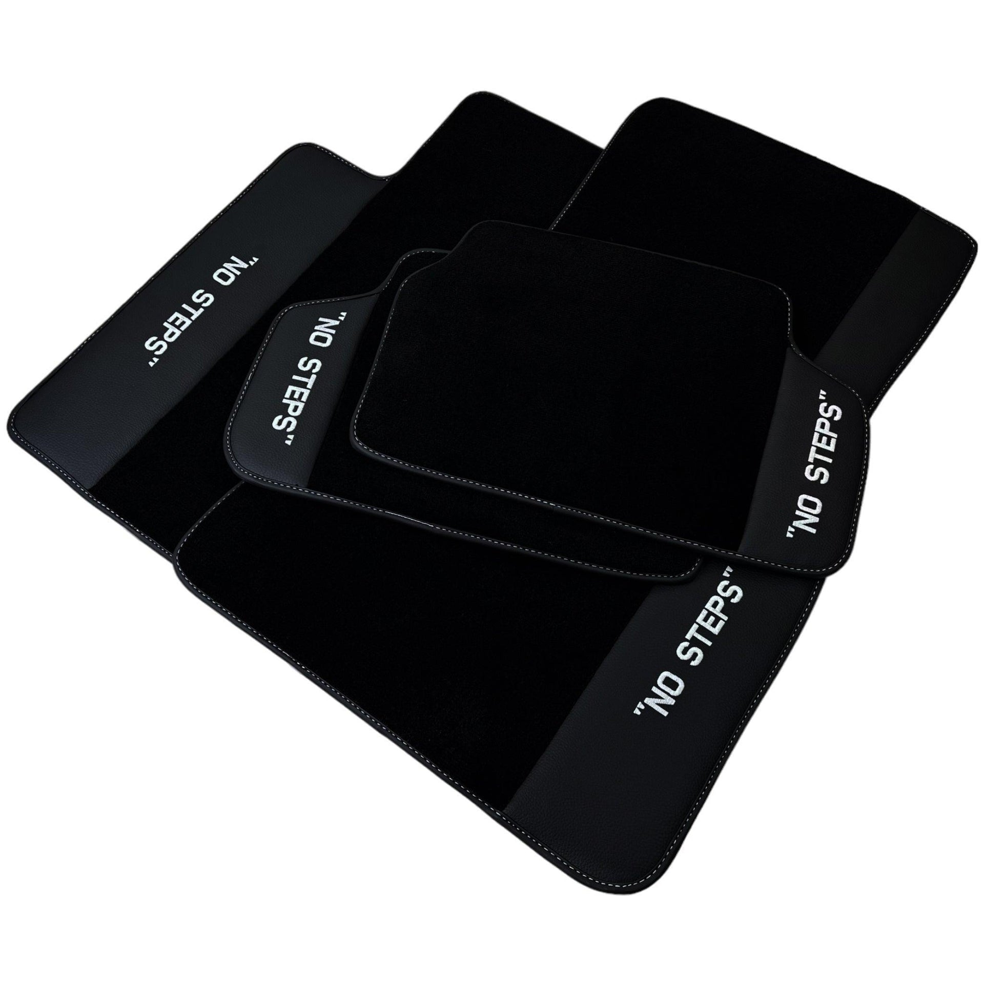 Black Floor Mats For BMW X5 Series F15 No Steps Edition - AutoWin
