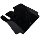 Black Floor Mats For Mercedes Benz C-Class C204 Coupe (2011-2015) | AutoWin Edition - AutoWin