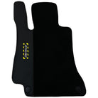 Black Floor Mats For Mercedes Benz GLC-Class C253 Coupe (2019-2023) | Fighter Jet Edition - AutoWin