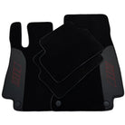 Black Floor Mats For Mercedes Benz S-Class W220 (1998-2005) Short Wheelbase | AutoWin Edition - AutoWin
