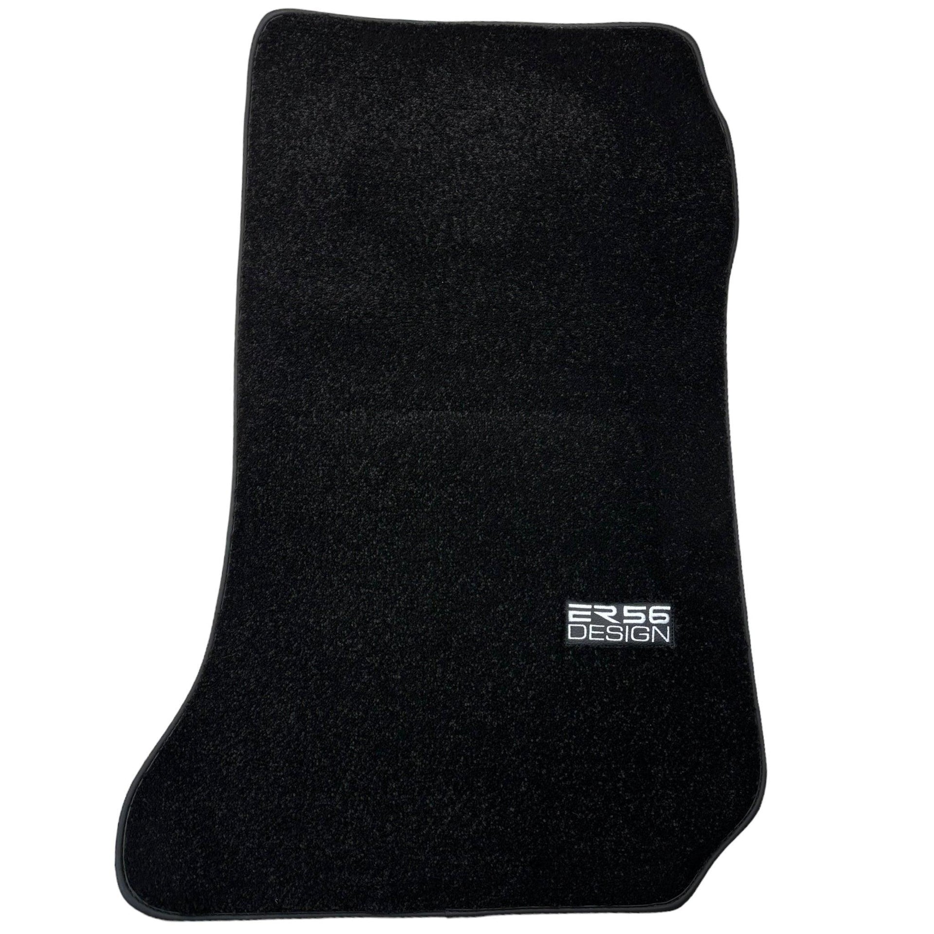 Black Luxury Floor Mats For Mercedes Benz C-Class W204 Sedan (2007-2014) | ER56 Design - AutoWin