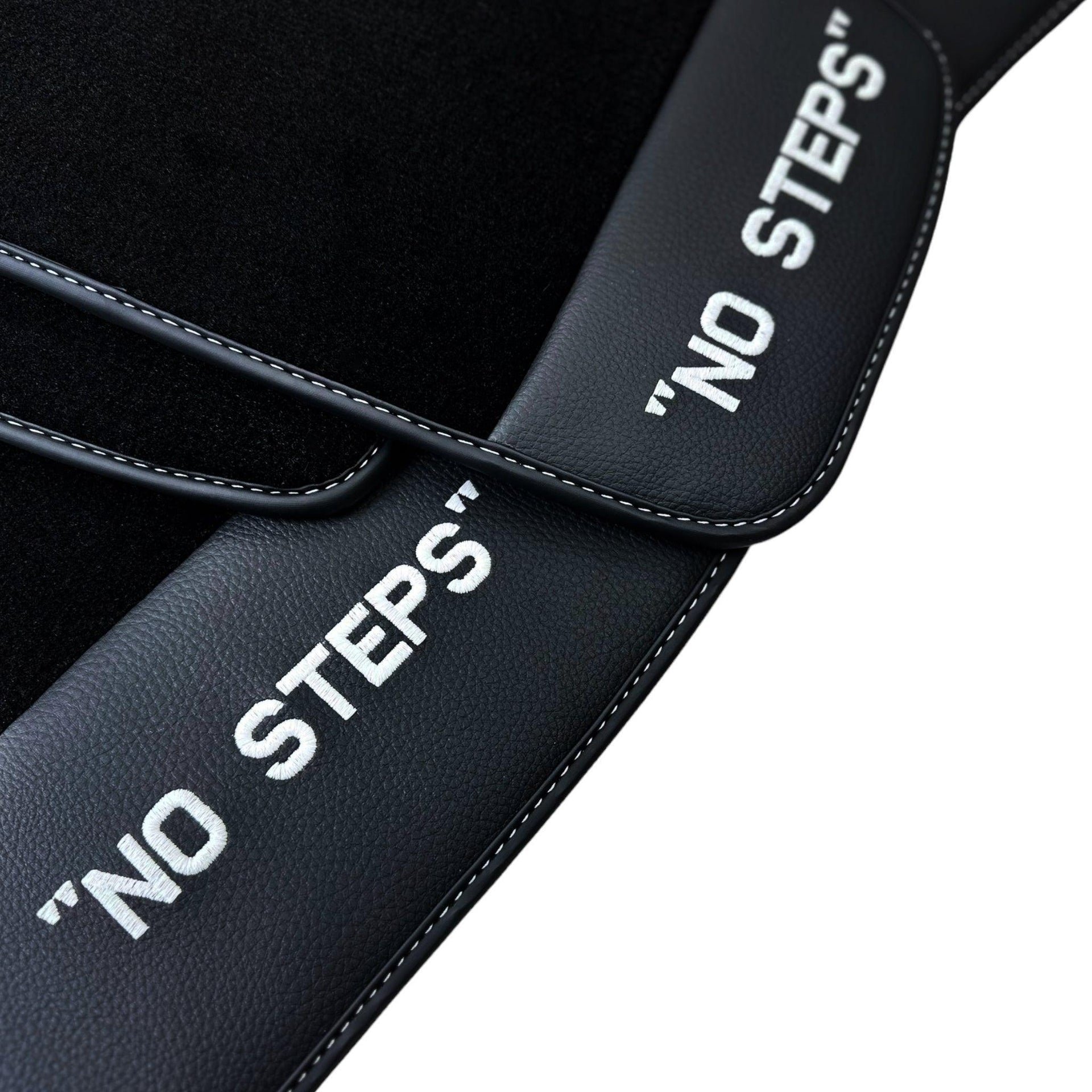 Black Mats For BMW 6 Series E24 Coupe No Steps Edition - AutoWin