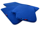 Blue Mats For BMW M8 F93 4-door Gran Coupe With M Package - AutoWin