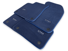 Dark Blue Floor Mats for Audi A5 - F57 Convertible (2020-2023) | ER56 Design - AutoWin