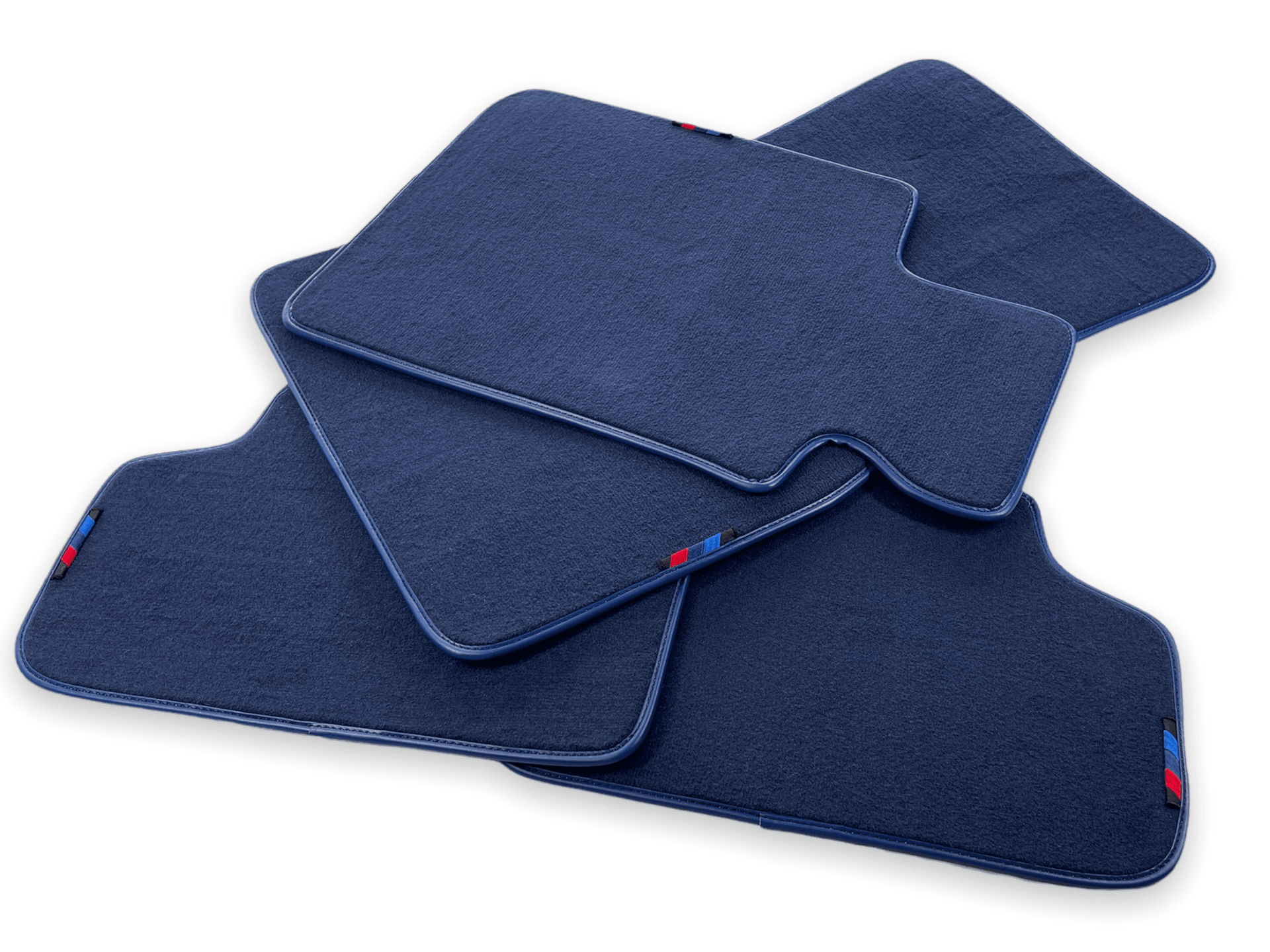 Dark Blue Floor Mats For BMW X1 Series F48 With M Package - AutoWin