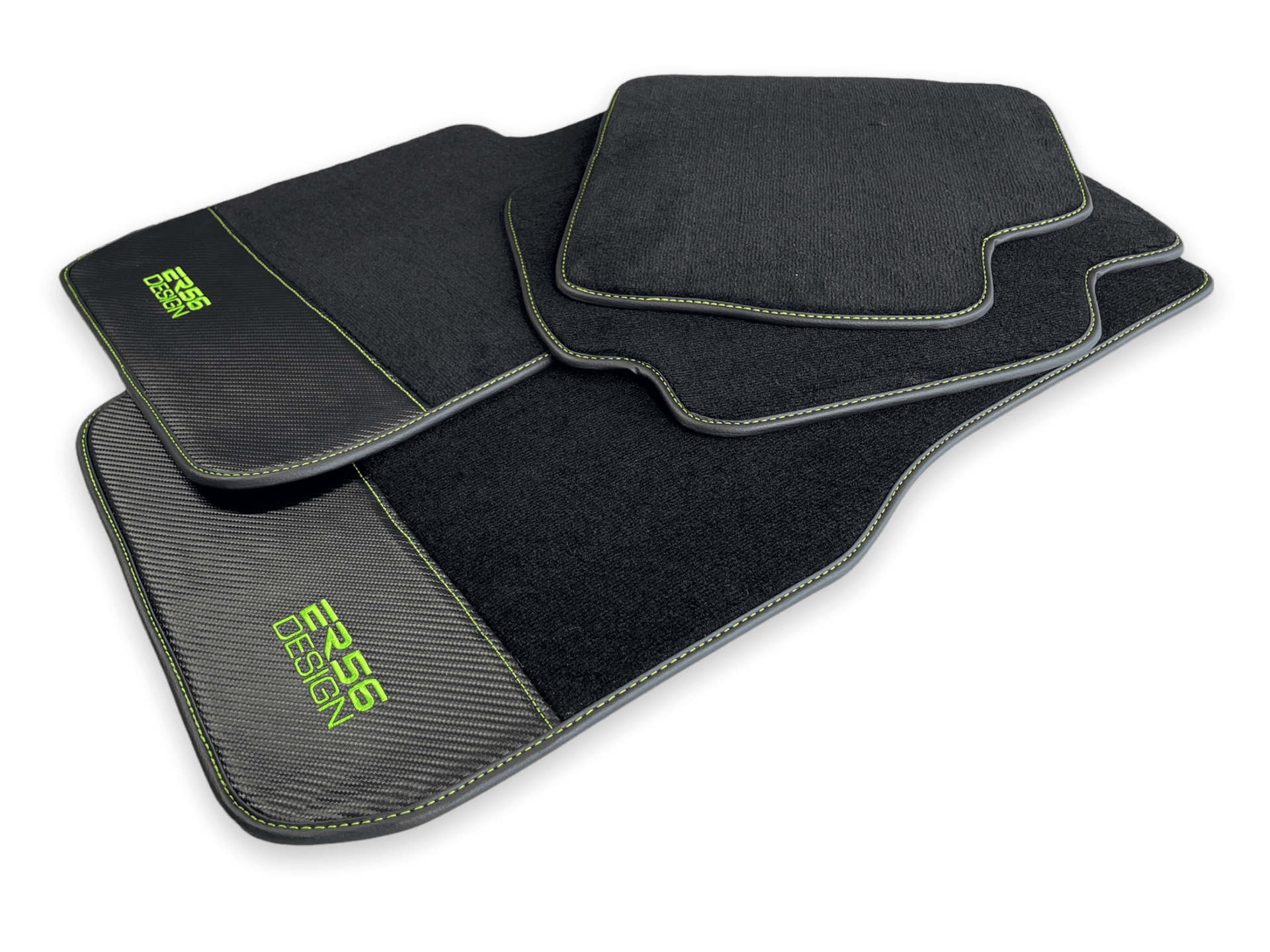 Floor Mats For BMW M3 E36 Carbon Leather Er56 Design - AutoWin