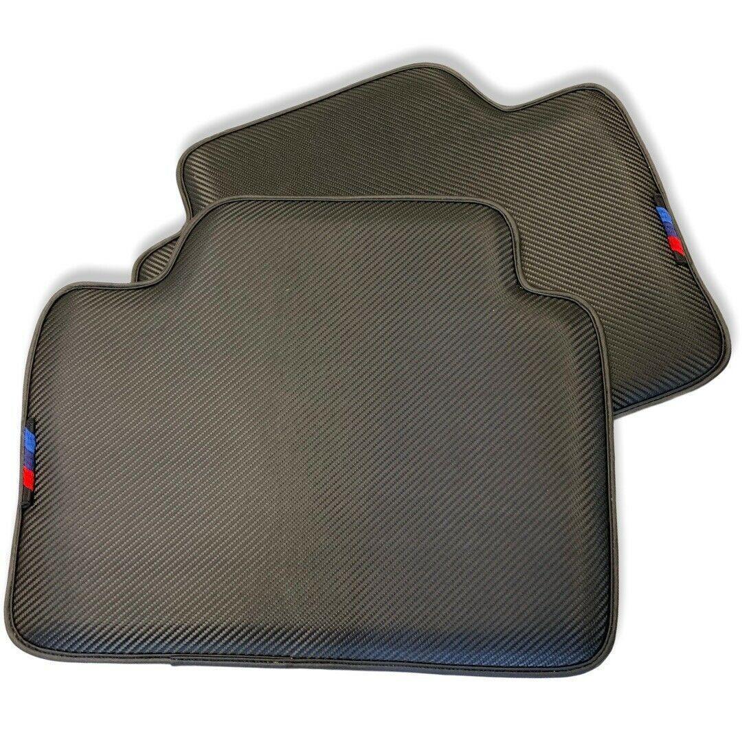 Floor Mats For BMW M5 E39 Autowin Brand Carbon Fiber Leather - AutoWin