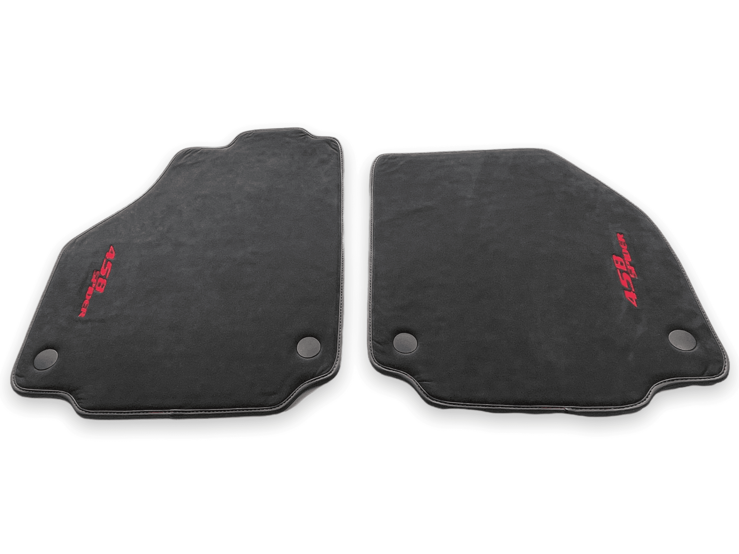 Floor Mats For Ferrari 458 Spider 2012-2015 Alcantara Leather - AutoWin