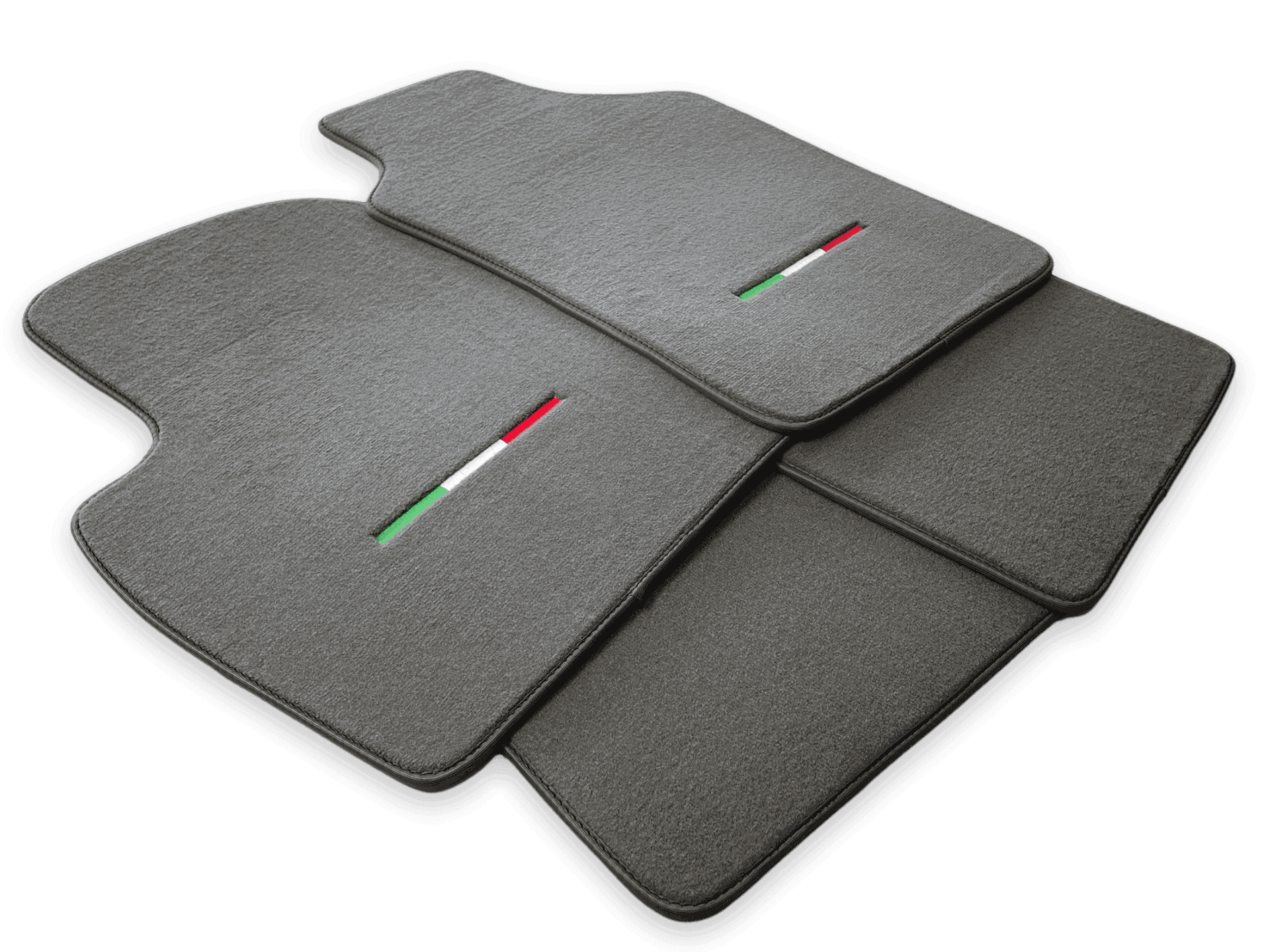 Gray Floor Mats for Fiat Punto Evo (2009-2012) 5 Doors - AutoWin