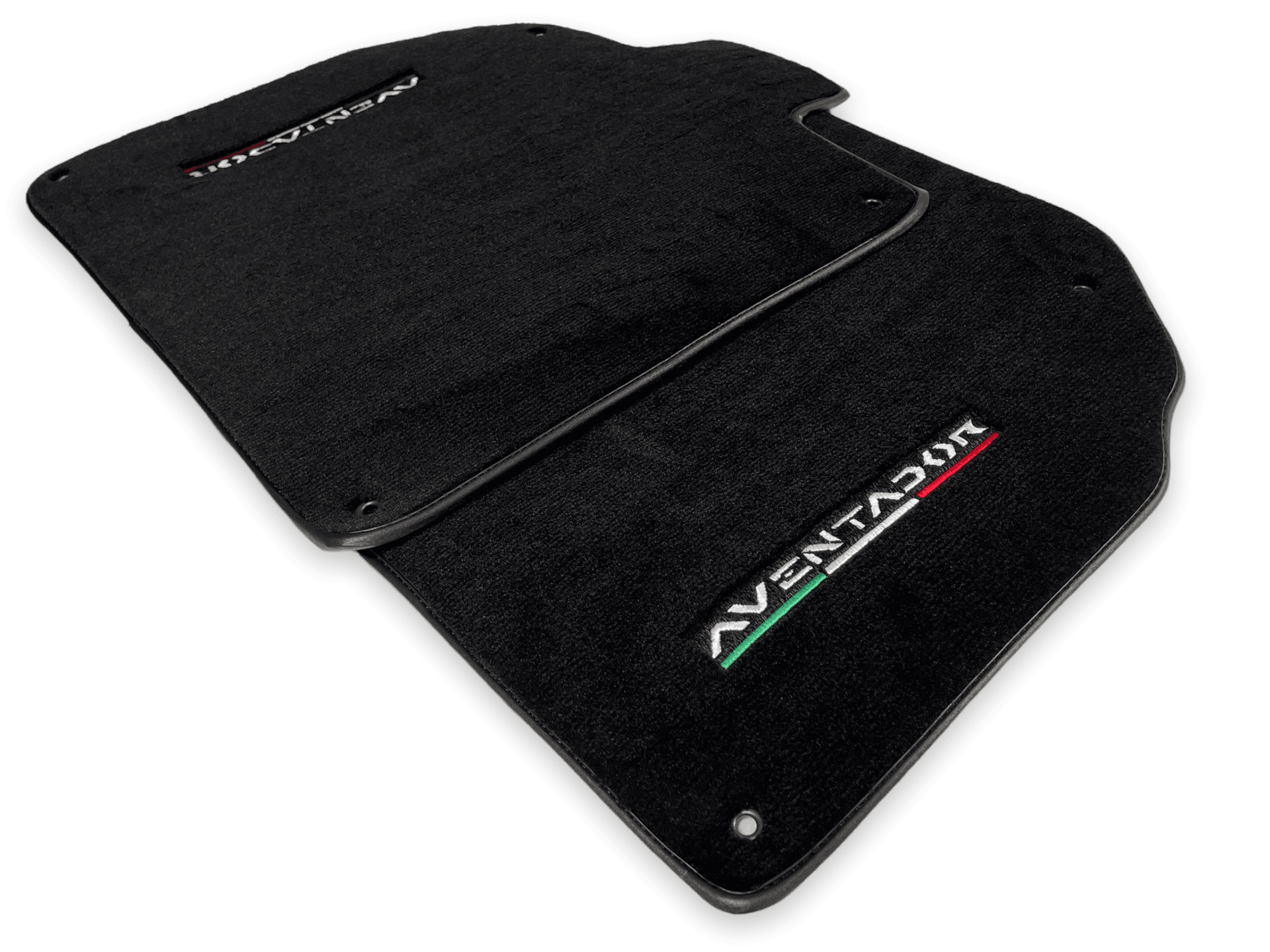 Floor Mats for Lamborghini Aventador Black Color - AutoWin