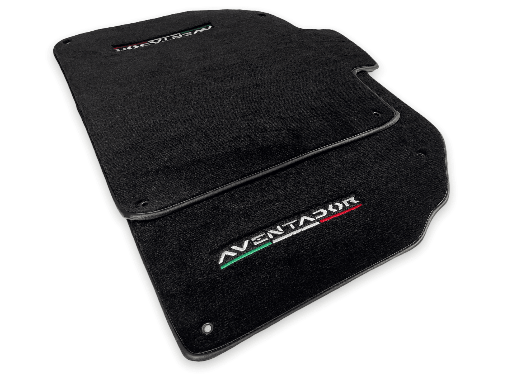 Floor Mats for Lamborghini Aventador Black Color - AutoWin