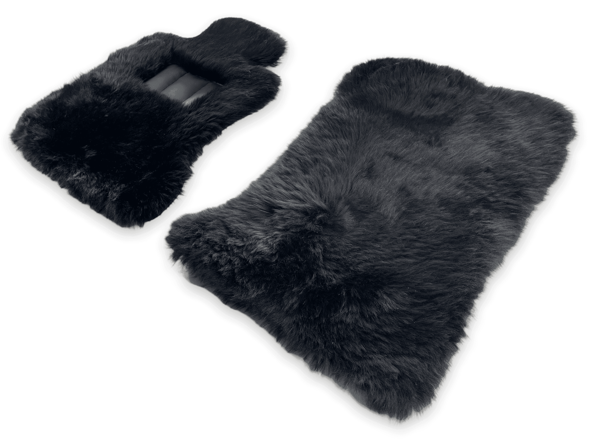 Genuine Sheepskin Floor Mats Rolls Royce Ghost Series II (2021-2024) Er56 Design Brand - AutoWin