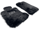 Genuine Sheepskin Floor Mats Rolls Royce Ghost Series II (2021-2024) Er56 Design Brand - AutoWin