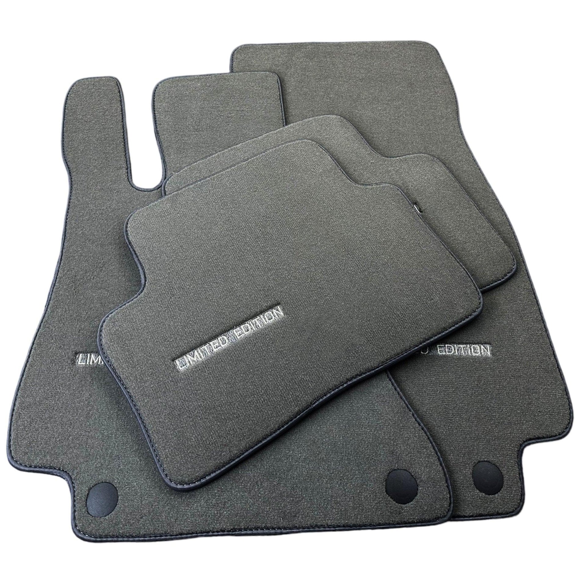Gray Floor Mats For Mercedes Benz A-Class W177 Hatchback (2018-2023) | Limited Edition - AutoWin