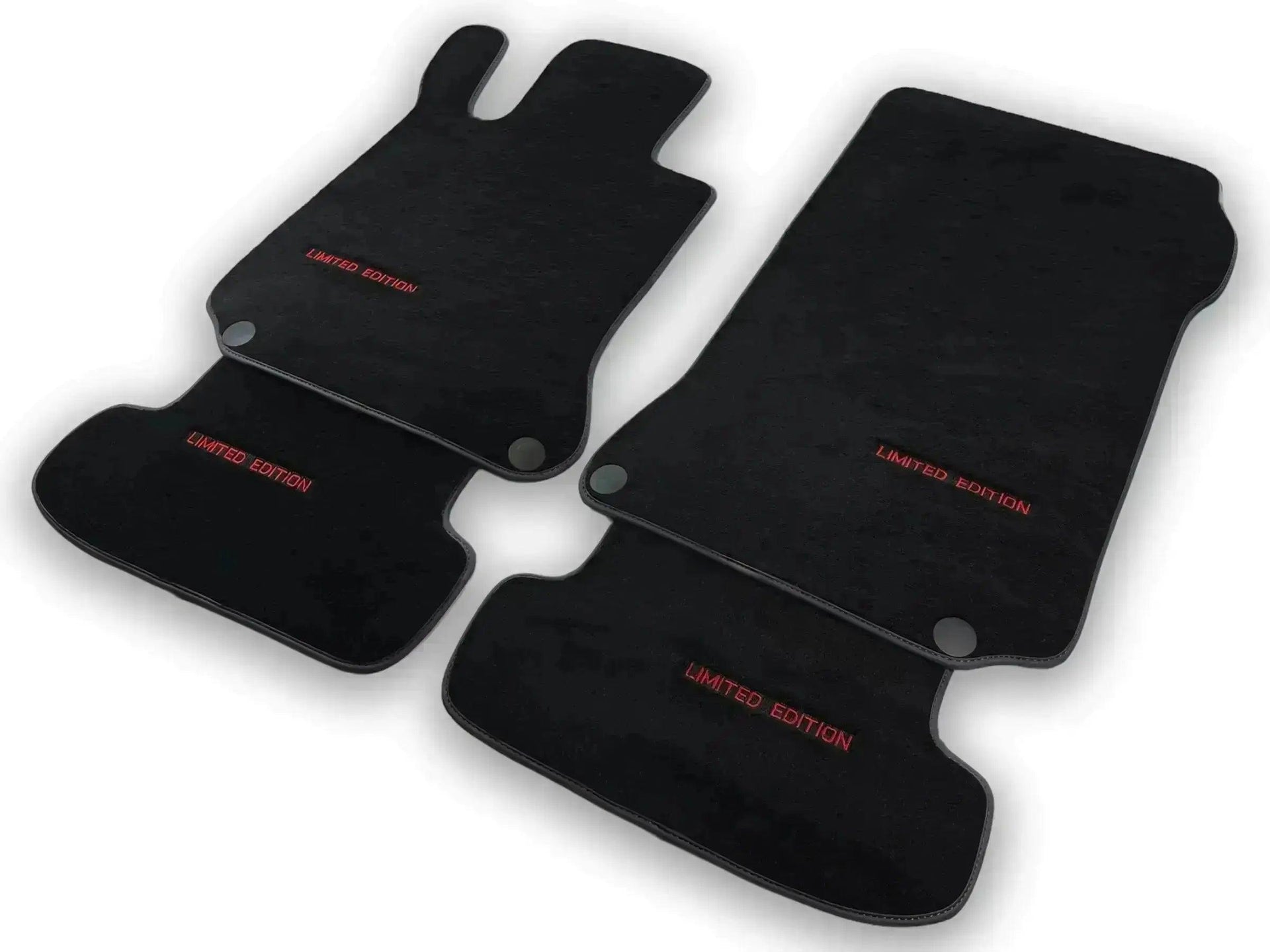 Gray Floor Mats For Mercedes Benz GLK-Class X204 (2012-2015) | Limited Edition - AutoWin