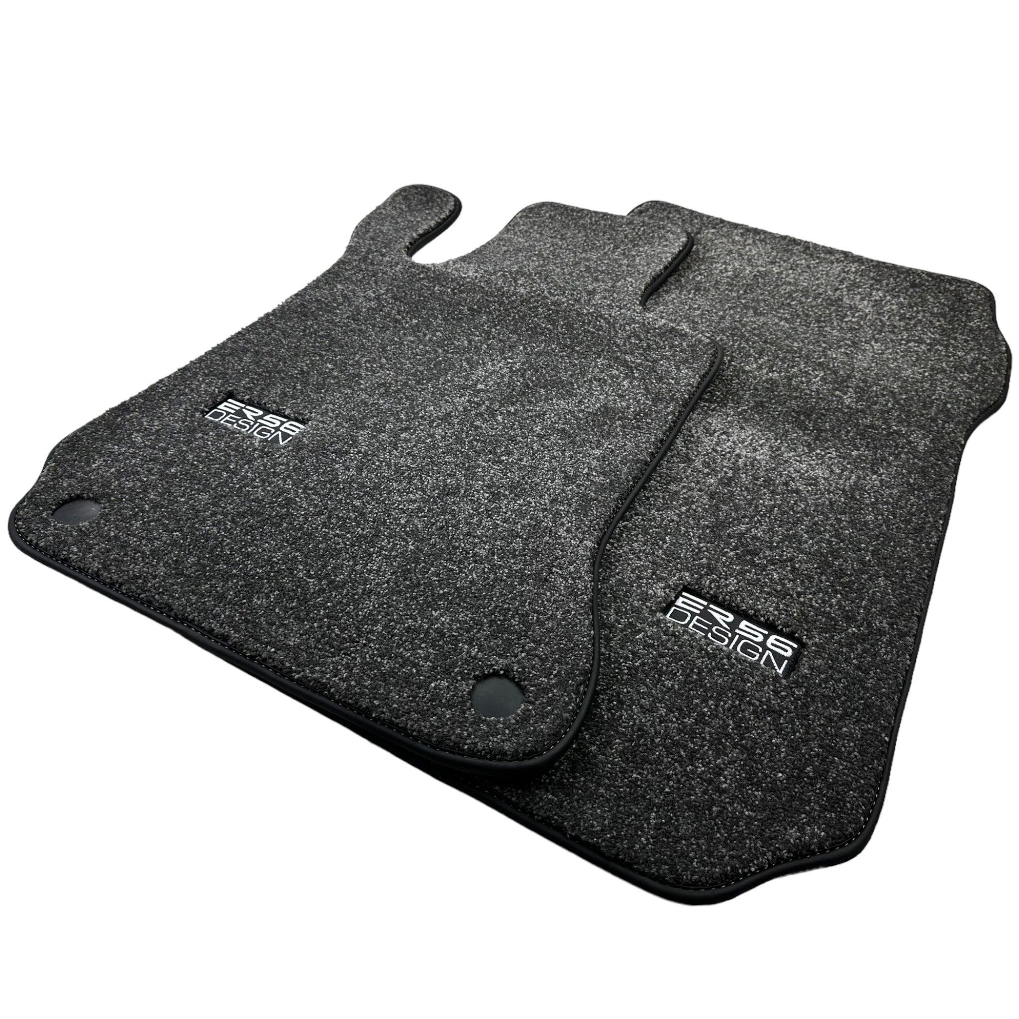 Gray Luxury Floor Mats For Mercedes Benz A-Class W168 (2001-2004) | ER56 Design - AutoWin
