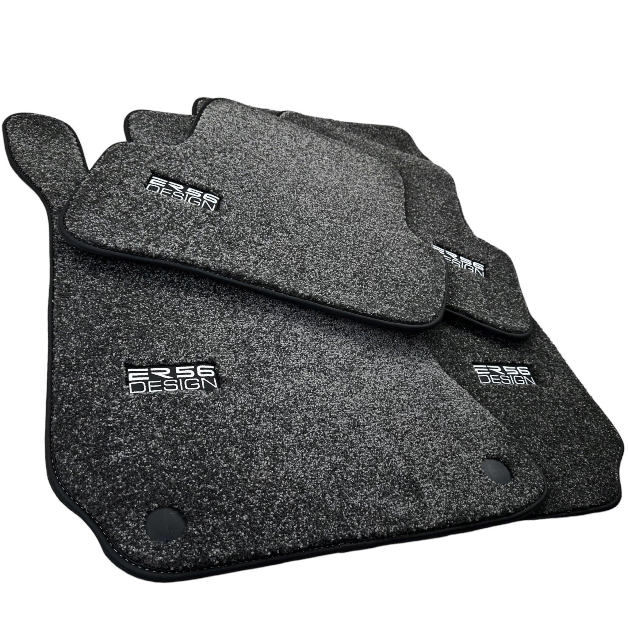Gray Luxury Floor Mats For Mercedes Benz C-Class CL203 Coupe (2000-2008) | ER56 Design - AutoWin