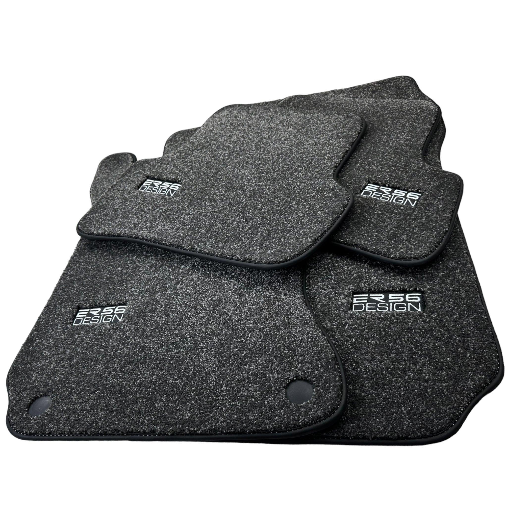 Gray Luxury Floor Mats For Mercedes Benz C-Class S205 Wagon (2014-2018) Hybrid | ER56 Design - AutoWin