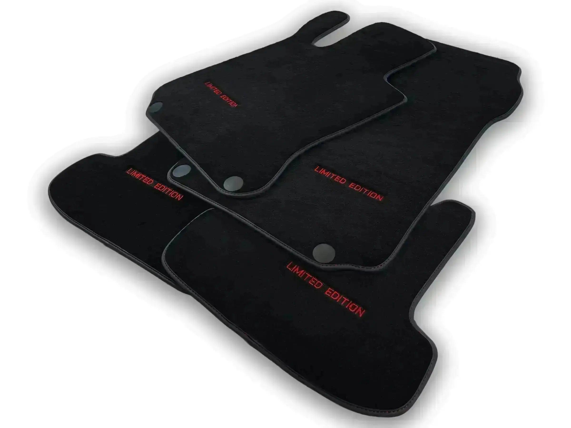 Gray Luxury Floor Mats For Mercedes Benz GLK-Class X204 (2008-2012) | ER56 Design - AutoWin