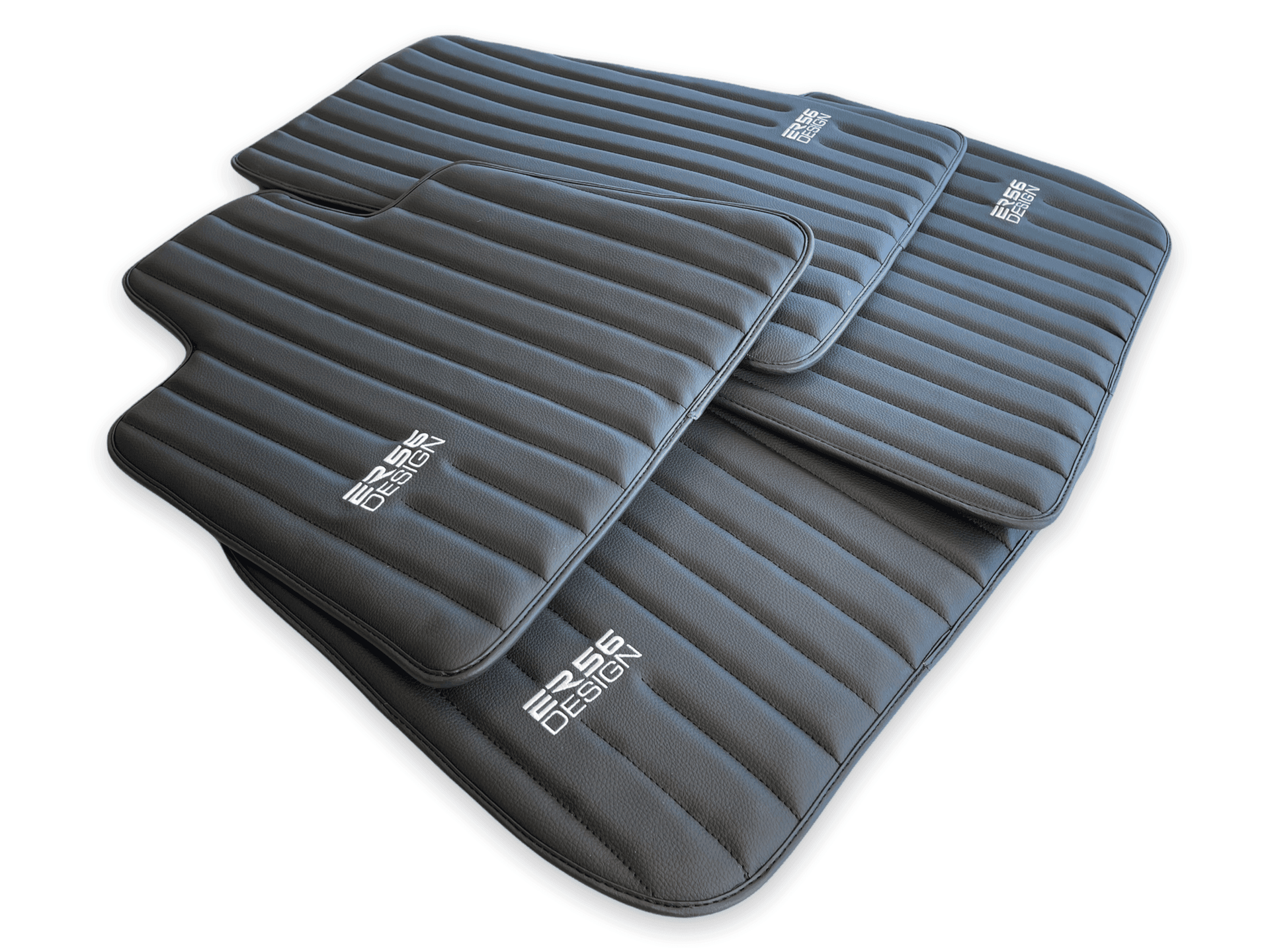 Leather Floor Mats For Rolls Royce Ghost Series II (2021-2024) ER56 Design Brand - AutoWin
