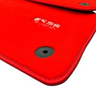 Red Floor Mats for Audi A4 - B9 Allroad Quattro (2016-2020) | ER56 Design - AutoWin
