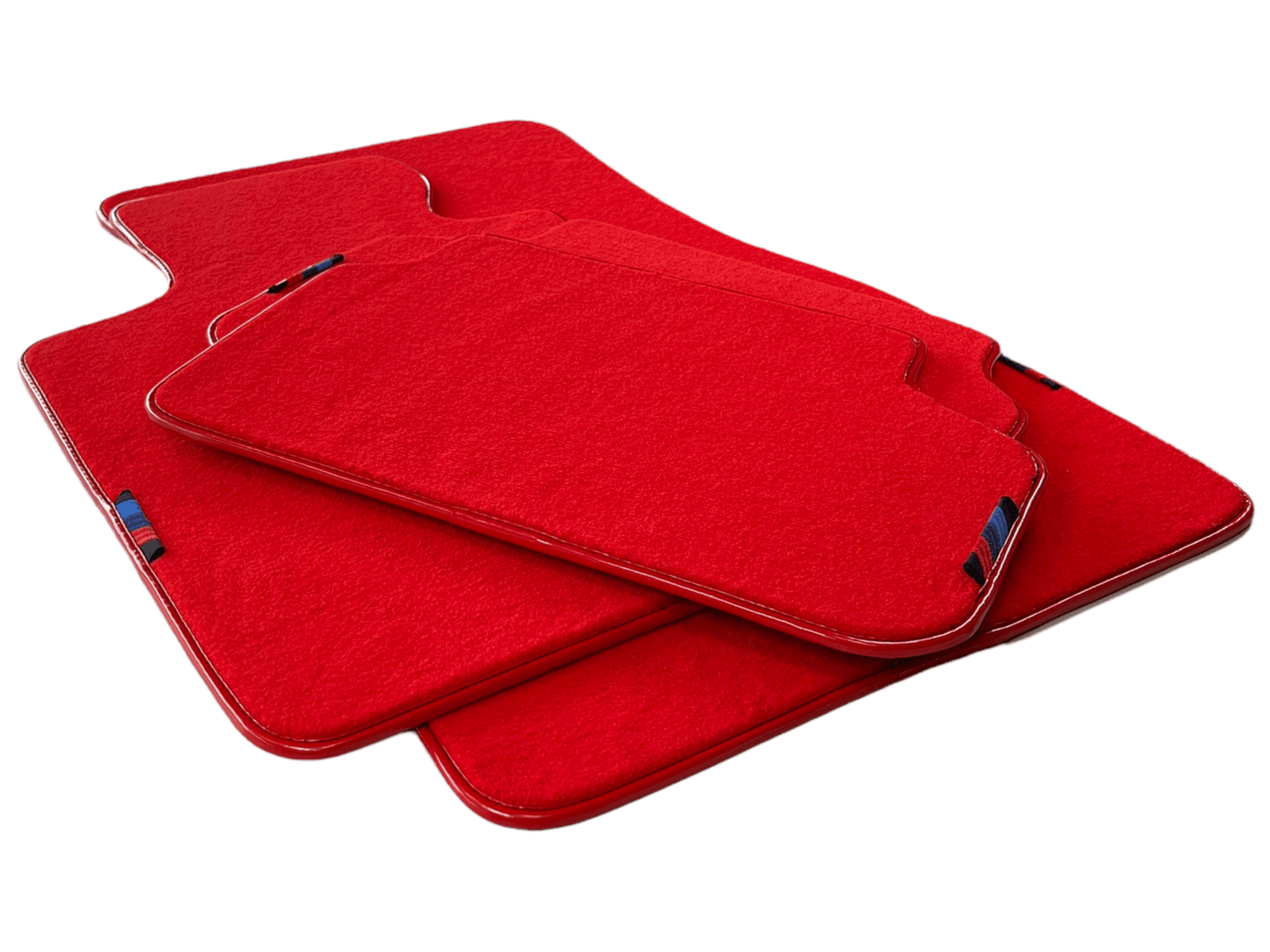 Red Floor Mats For BMW 6 Series F12 With M Package AutoWin Brand - AutoWin