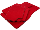 Red Floor Mats For BMW 7 Series E65 With M Package AutoWin Brand - AutoWin