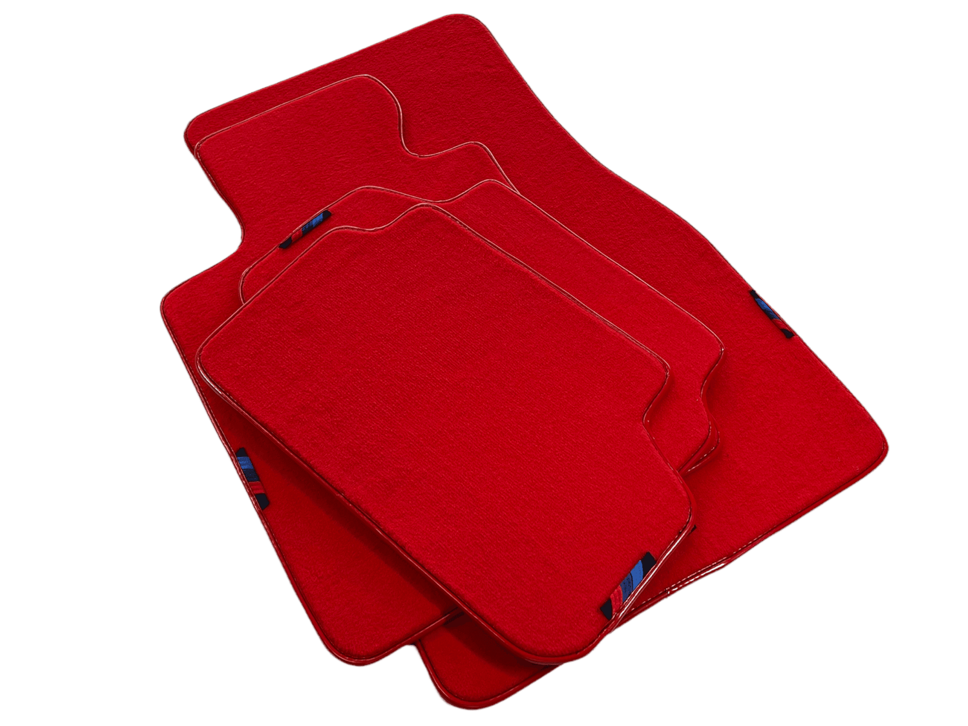 Red Mats For BMW 5 Series E61 Wagon With M Package AutoWin Brand - AutoWin