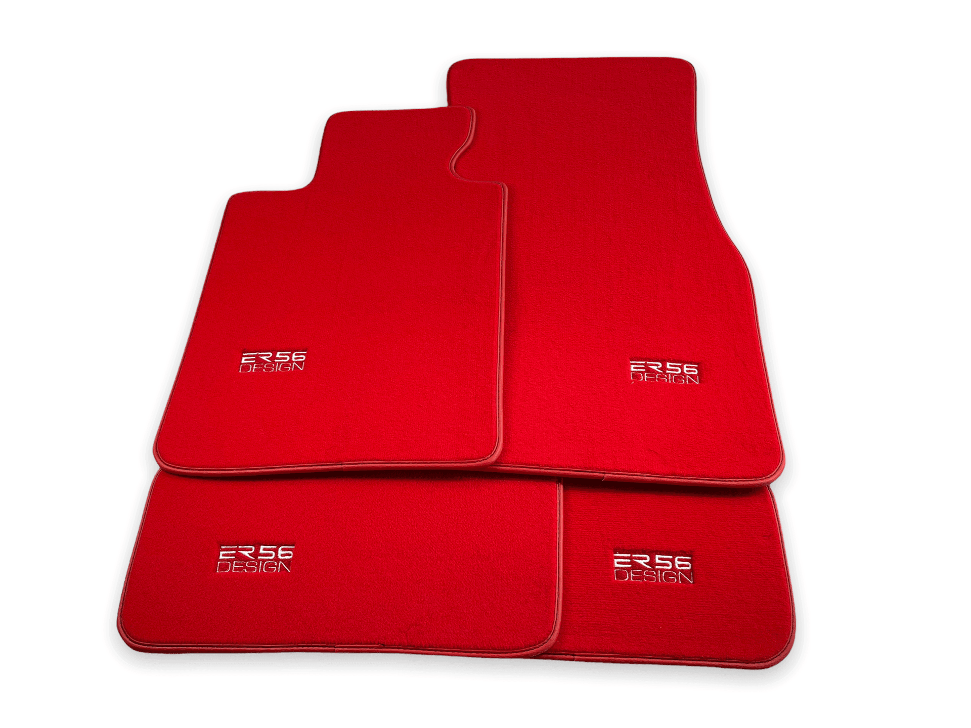 Red Mats For BMW 8 Series E31 2-door Coupe - ER56 Design Brand - AutoWin
