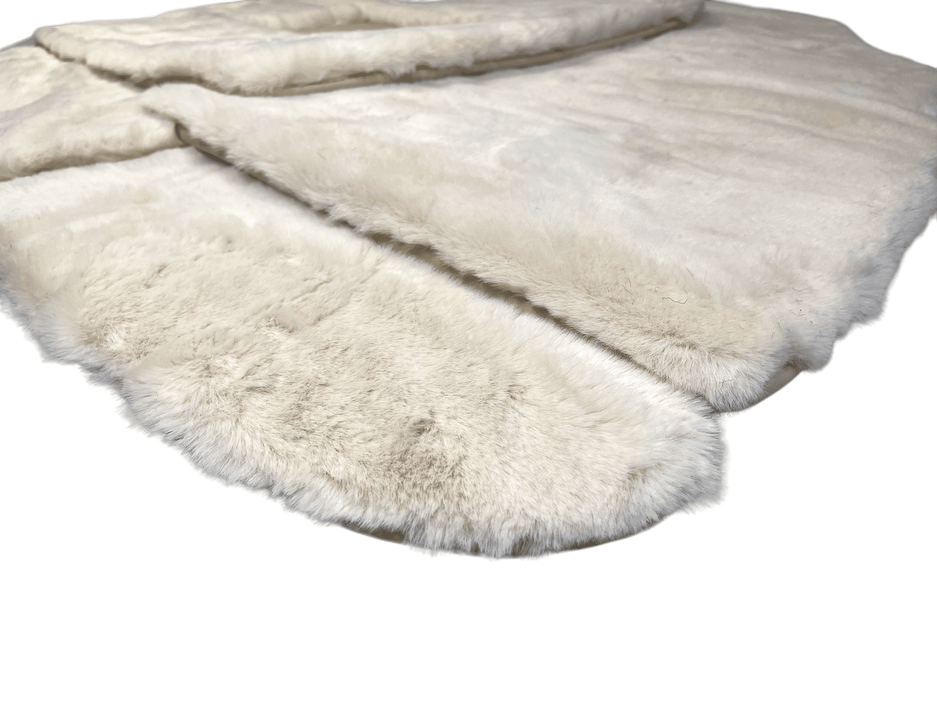 White Sheepskin Floor Mats For Bentley Continental GT (2003–2011) Er56 Design - AutoWin