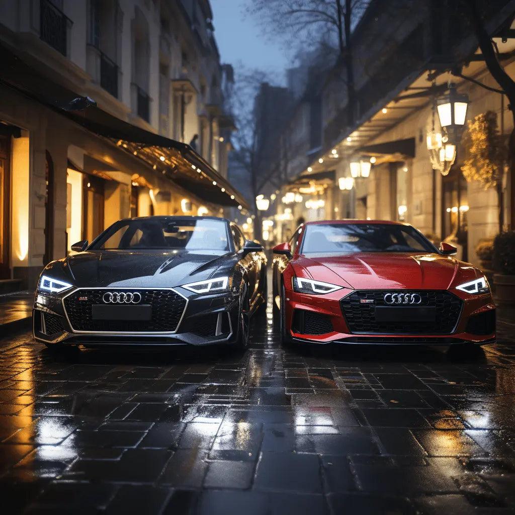 Audi S5 vs Audi R8: Two Rings, Two Very Different Kicks