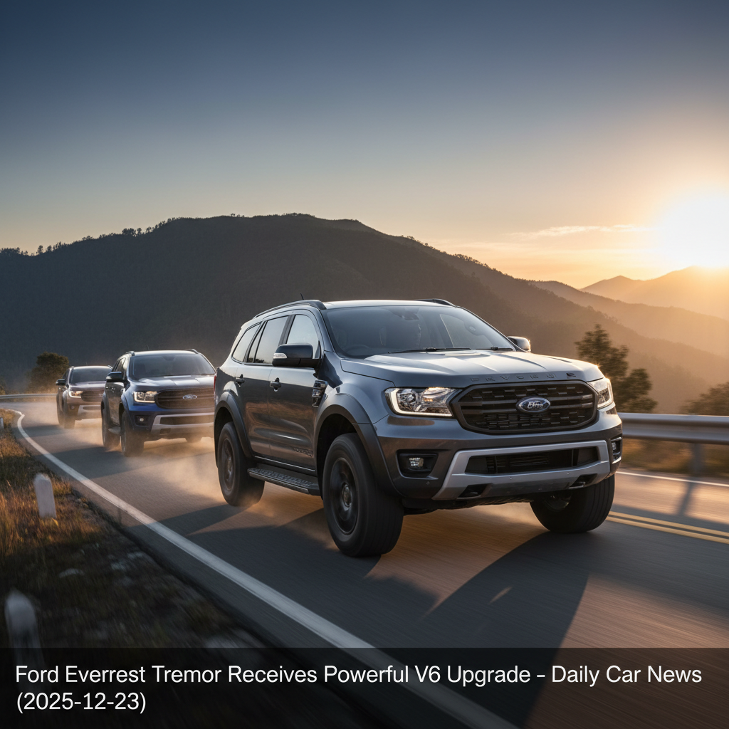 Ford Everest Tremor Receives Powerful V6 Upgrade – Daily Car News (2025-12-23)