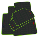 Stylish Customizable Carbon Fiber Black Floor Mats for BMW i8 Series l12 I15