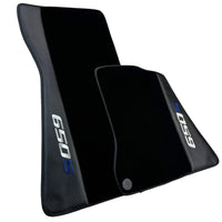 Black Floor Mats for McLaren 650S with Carbon | Right Hand Drive - AutoWin