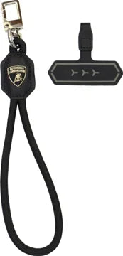 Lamborghini D1 Universal Leather Phone Hand Strap - Green Edition
