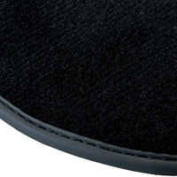 Black Floor Mats for Audi RS6 (2019-2023) | Red Edition - AutoWin