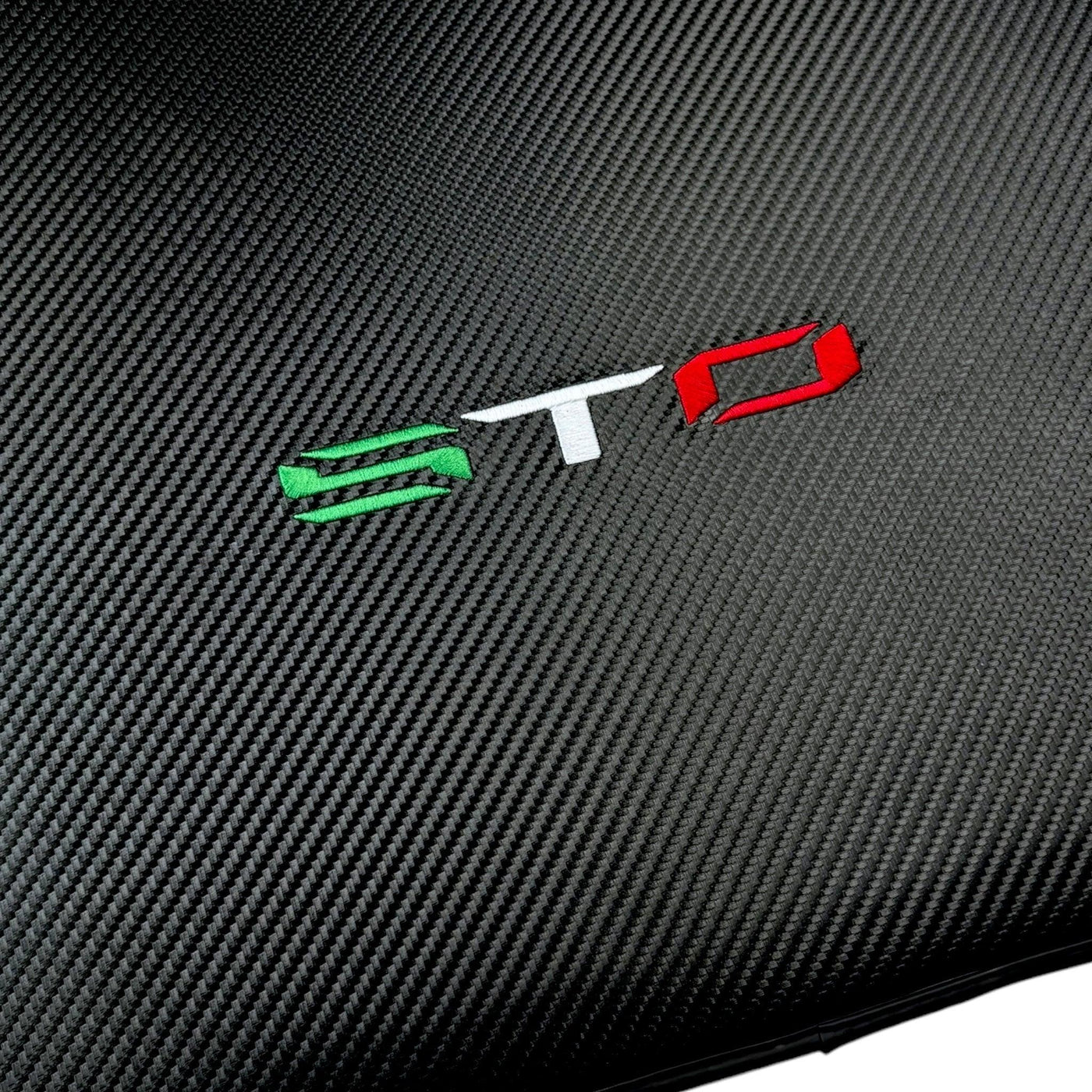 Carbon Fiber Floor Mats for Lamborghini Huracan STO Italian Edition - AutoWin