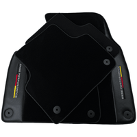Black Floor Mats for Porsche Cayenne (2010-2018) with Carbon | ER56 Performance - AutoWin