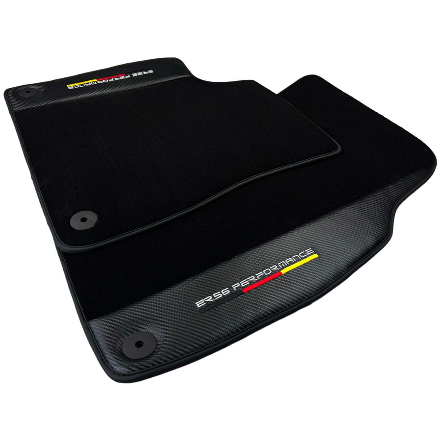 Black Floor Mats for A7 - C8 (2018-2023) | ER56 Performance - AutoWin