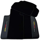 Black Floor Mats For BMW 7 Series F02 | ER56 Performance AutoWin Brand - AutoWin