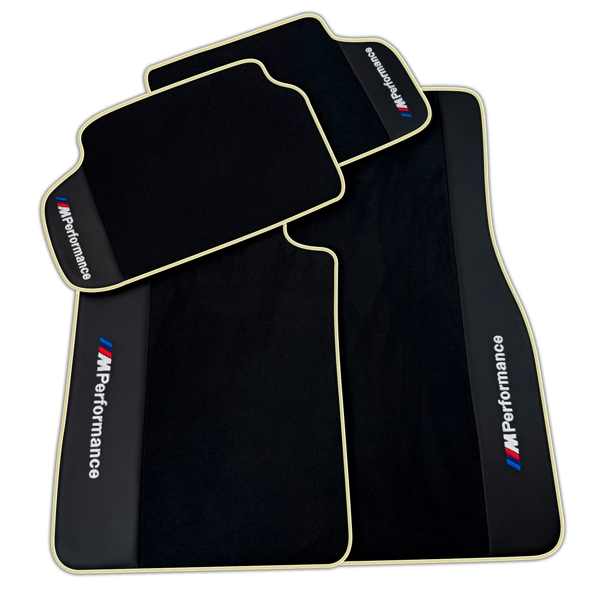 Black Mats for BMW 5 Series G30 with Leather - M Performance | Various Trim Colors